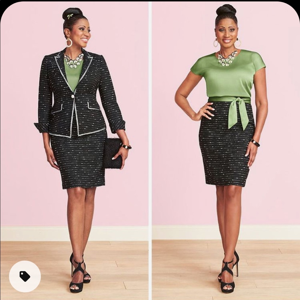 😍Gorgeous tweed 2 piece suit